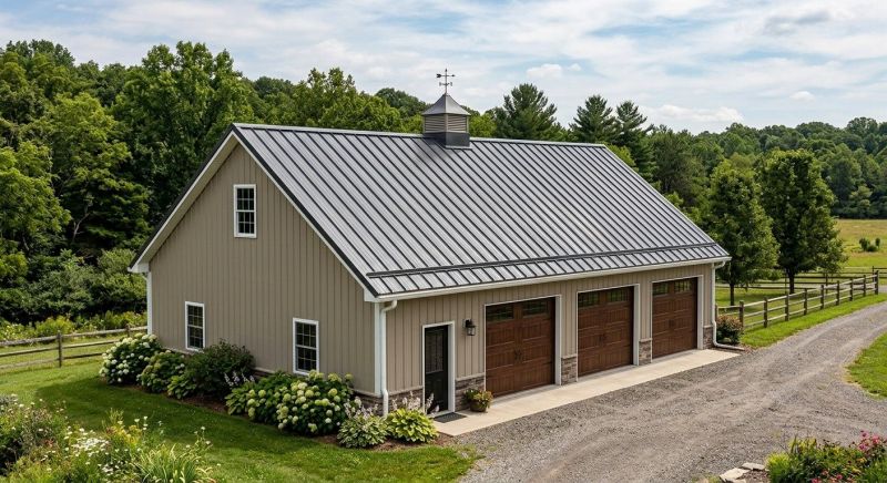 Pole Barn Roof Repair in Morgantown, PA