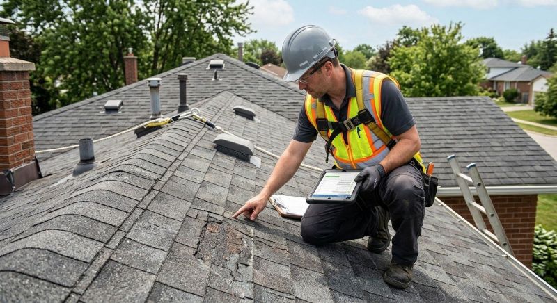 Roof Damage Inspection in Devon, PA