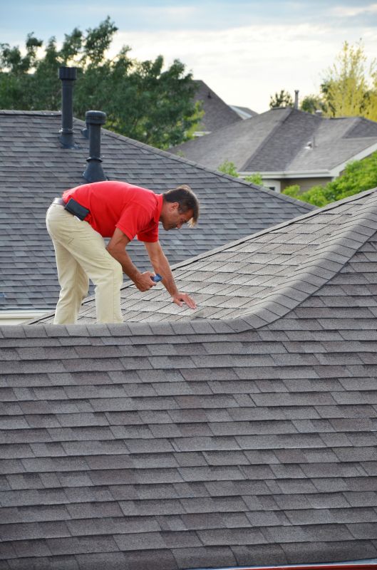 Roof Damage Inspection in Newtown Square, PA