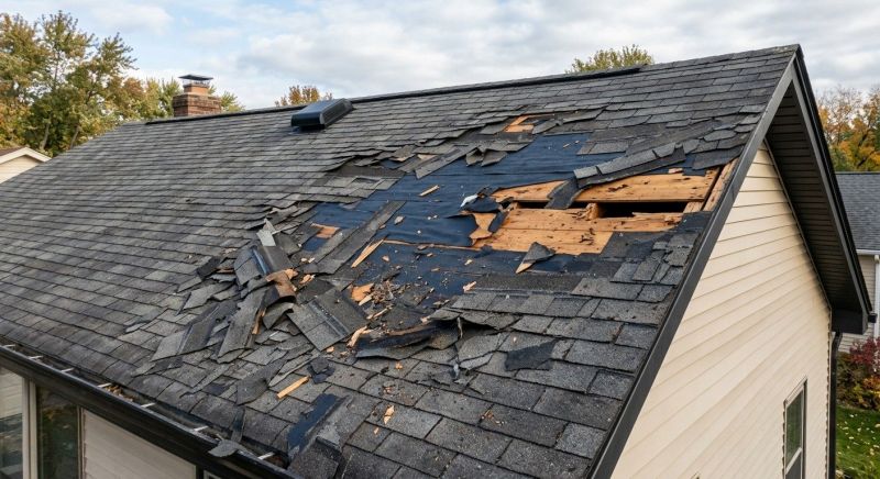 Roof Damage Repair in Bryn Mawr, PA