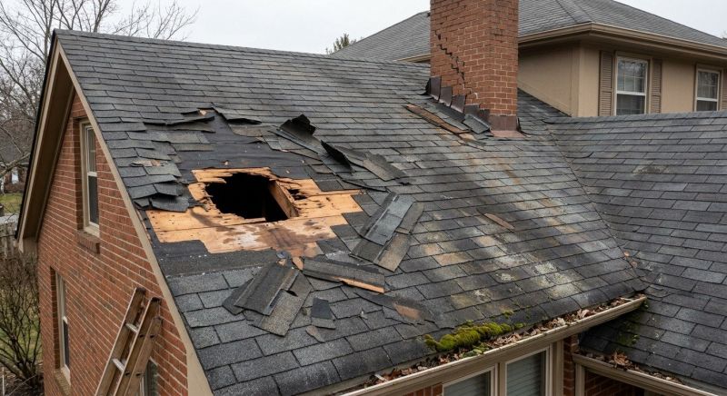 Roof Damage Repair in Honey Brook, PA