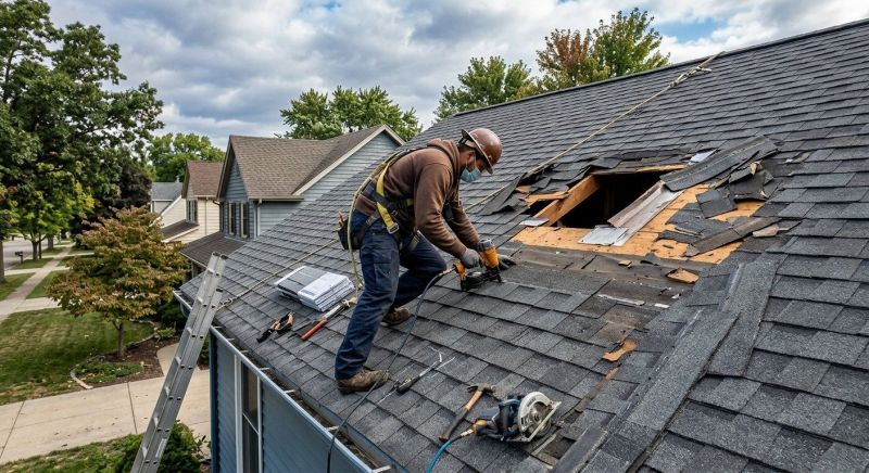 Roof Damage Repair in Lansdale, PA