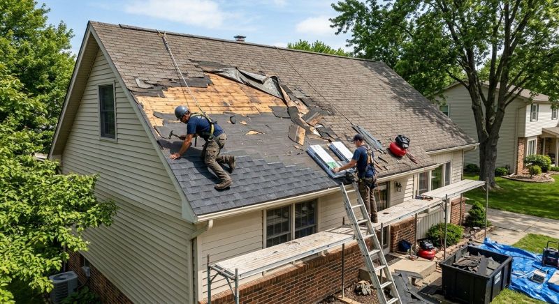 Roof Damage Repair in Paoli, PA