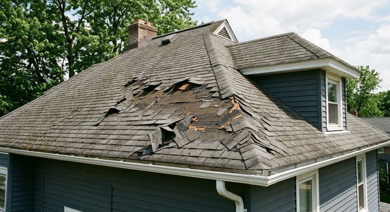 Roof Damage Restoration in Chester, PA