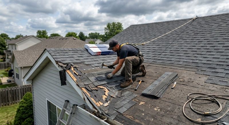 Roof Damage Restoration in North Wales, PA