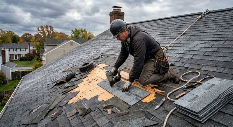 Roof Damage Restoration in Philadelphia, PA