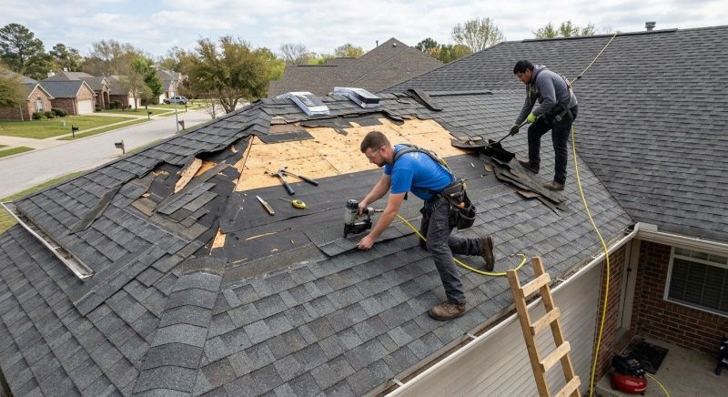 Roof Damage Restoration in Wilmington, DE