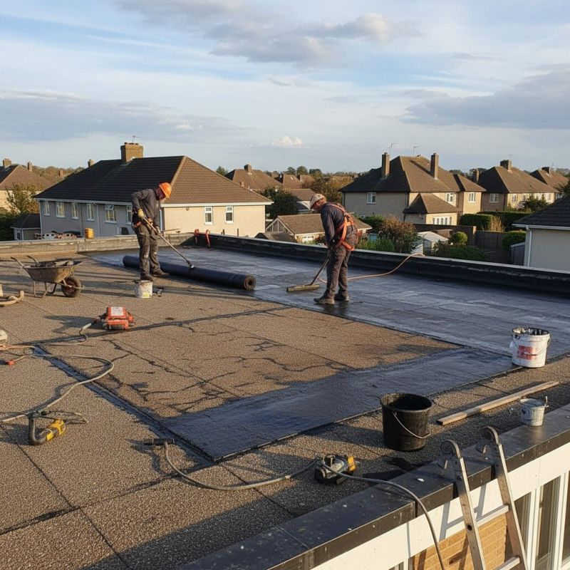 Rubber Roof Repair in Drexel Hill, PA