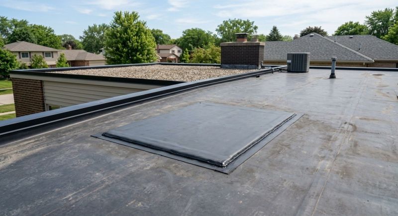Rubber Roof Repair in Glen Mills, PA