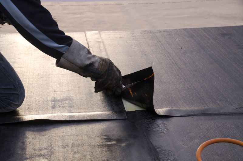 Rubber Roof Repair in Glenolden, PA
