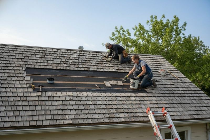 Shake Shingle Repair in Claymont, DE
