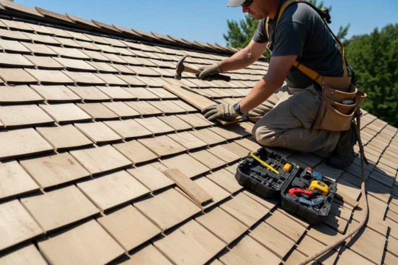 Shake Shingle Repair in Gilbertsville, PA