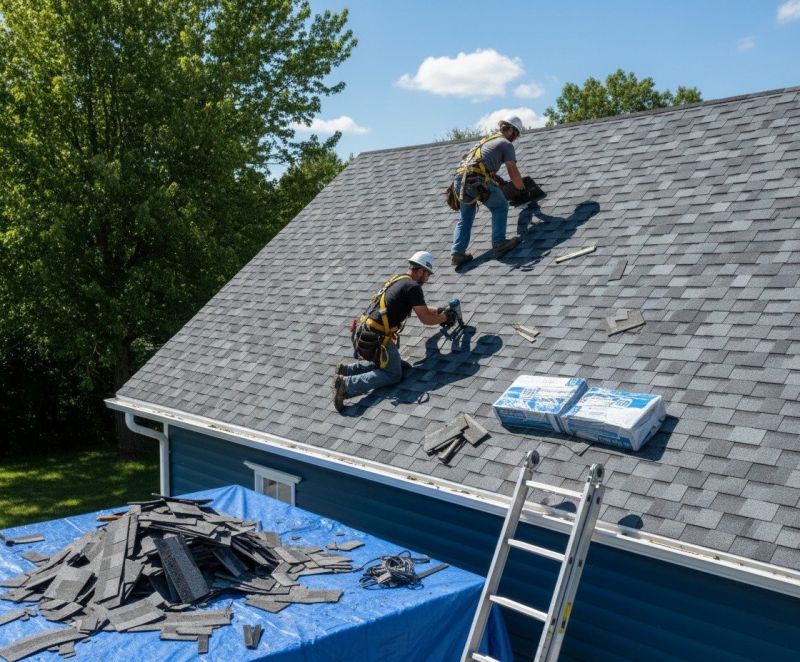 Shingle Roof Replacement in Collegeville, PA