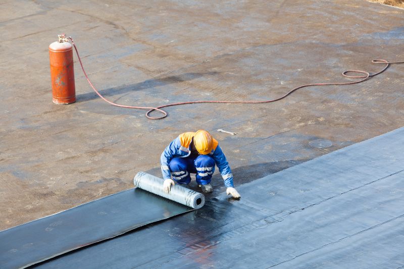 Single Ply Roof Installation in Claymont, DE