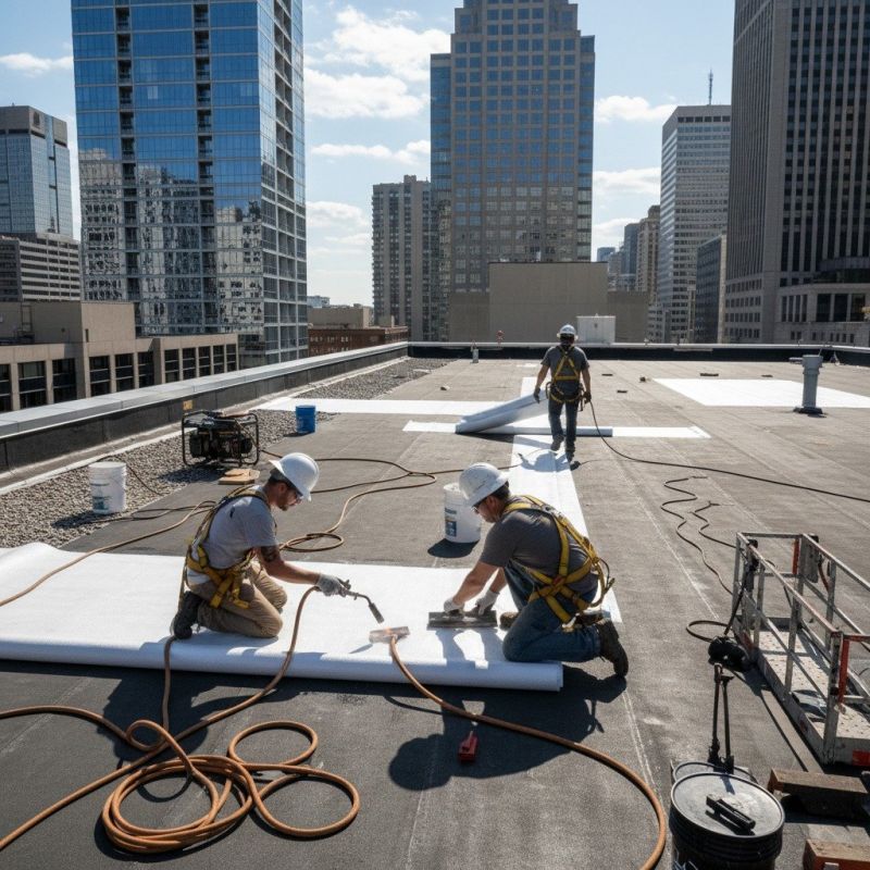 Single Ply Roof Repair in Collegeville, PA