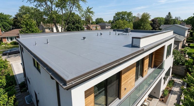 Single Ply Roof Replacement in North Wales, PA