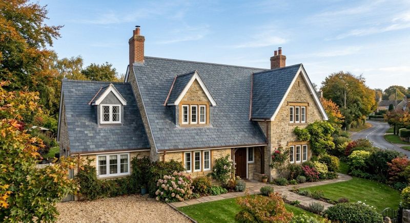 Slate Roof Construction in Montgomery County, PA