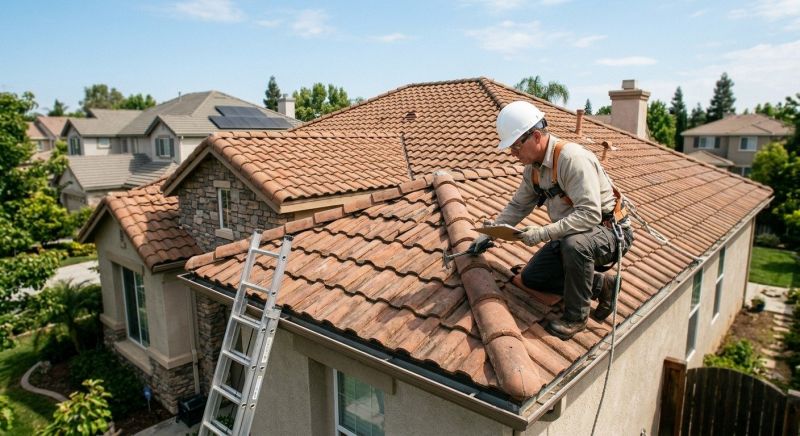 Slate Roof Inspection in Exton, PA