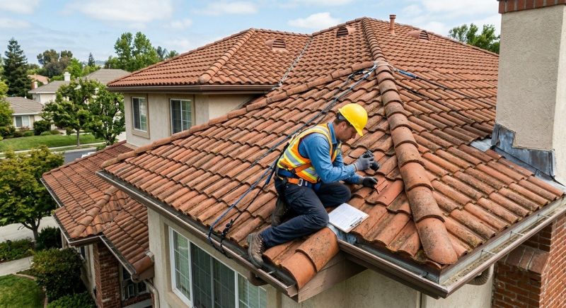 Slate Roof Inspection in Exton, PA