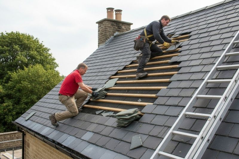 Slate Roof Repair in Barto, PA