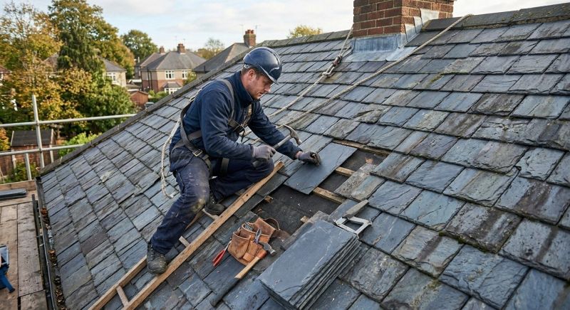 Slate Roof Repair in Coatesville, PA