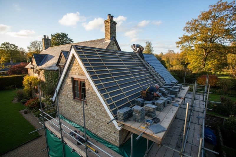 Slate Roof Replacement in Barto, PA