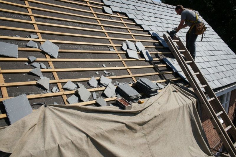 Slate Roof Replacement in Boyertown, PA