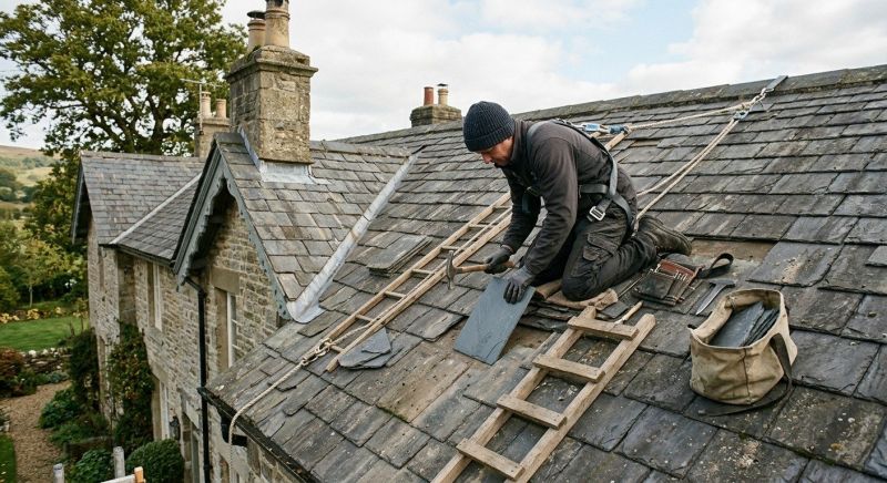 Slate Shingles Repair in Bryn Mawr, PA