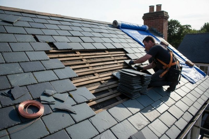 Slate Shingles Repair in Glenolden, PA