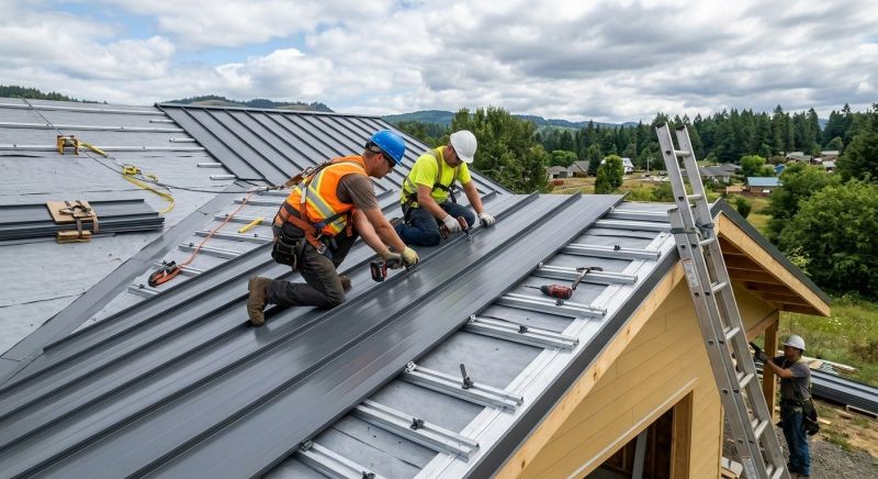 Steel Roof Installation in Exton, PA