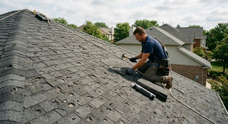 Storm Damage Roof Repair in Dresher, PA
