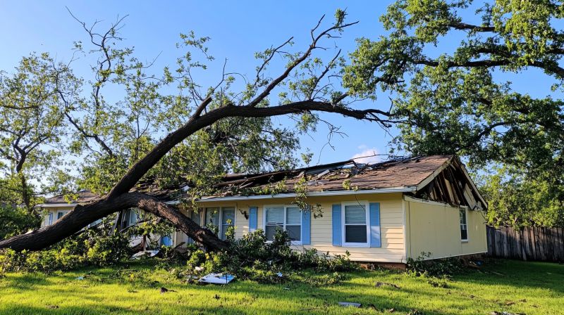 Storm Damage Roof Repair in Wynnewood, PA