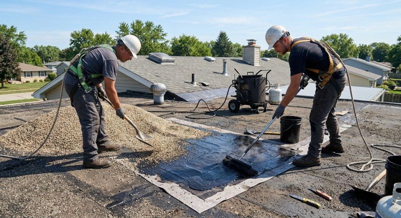 Tar And Gravel Roof Repair in Bala Cynwyd, PA