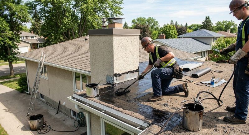 Tar And Gravel Roof Repair in Barto, PA