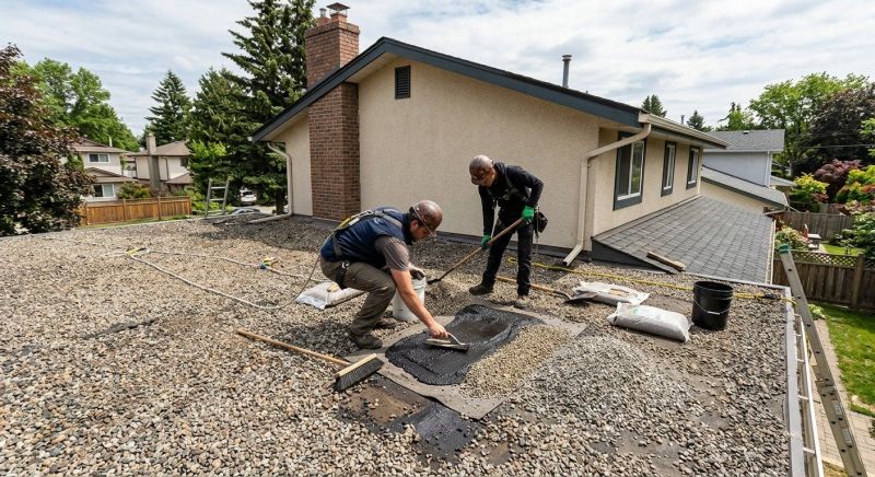 Tar And Gravel Roof Repair in Chester, PA