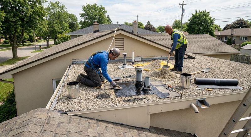 Tar And Gravel Roof Repair in Dresher, PA
