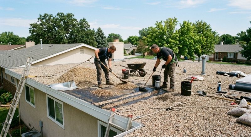 Tar And Gravel Roof Repair in Lansdale, PA