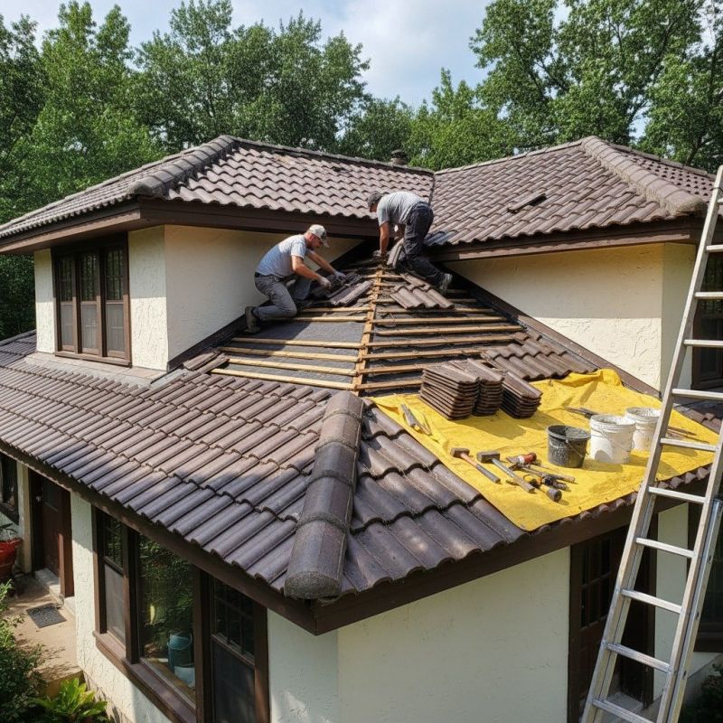 Tile Roof Repair in Aston, PA