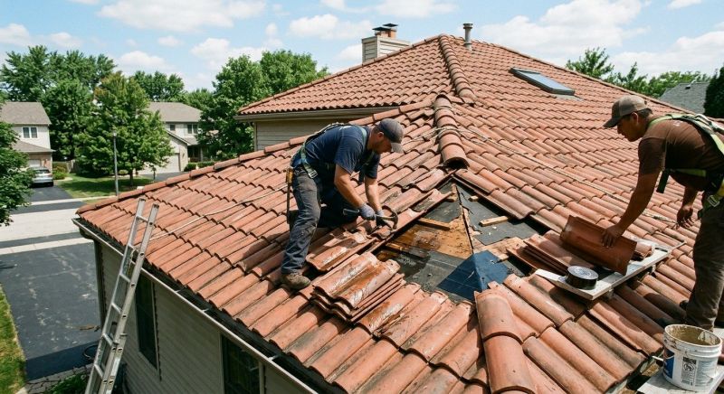 Tile Roof Repair in Avondale, PA