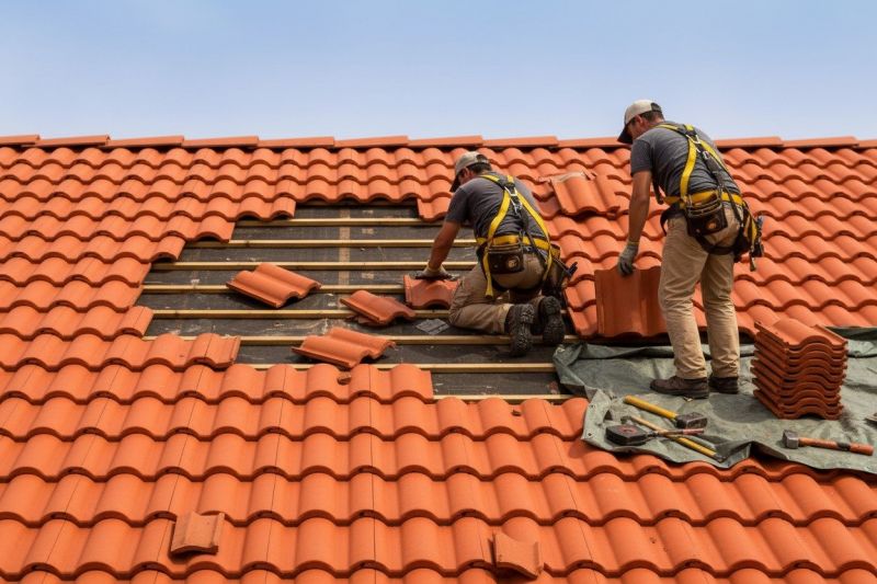 Tile Roof Repair in Blue Bell, PA