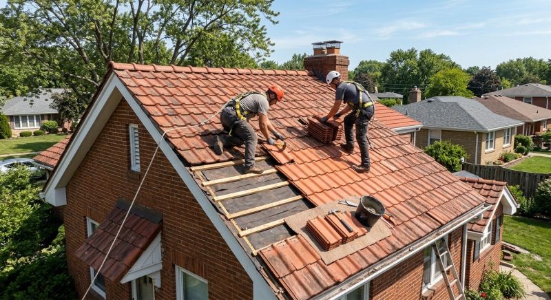 Tile Roof Repair in Chester, PA
