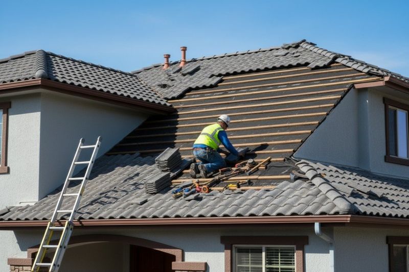 Tile Roof Repair in King Of Prussia, PA