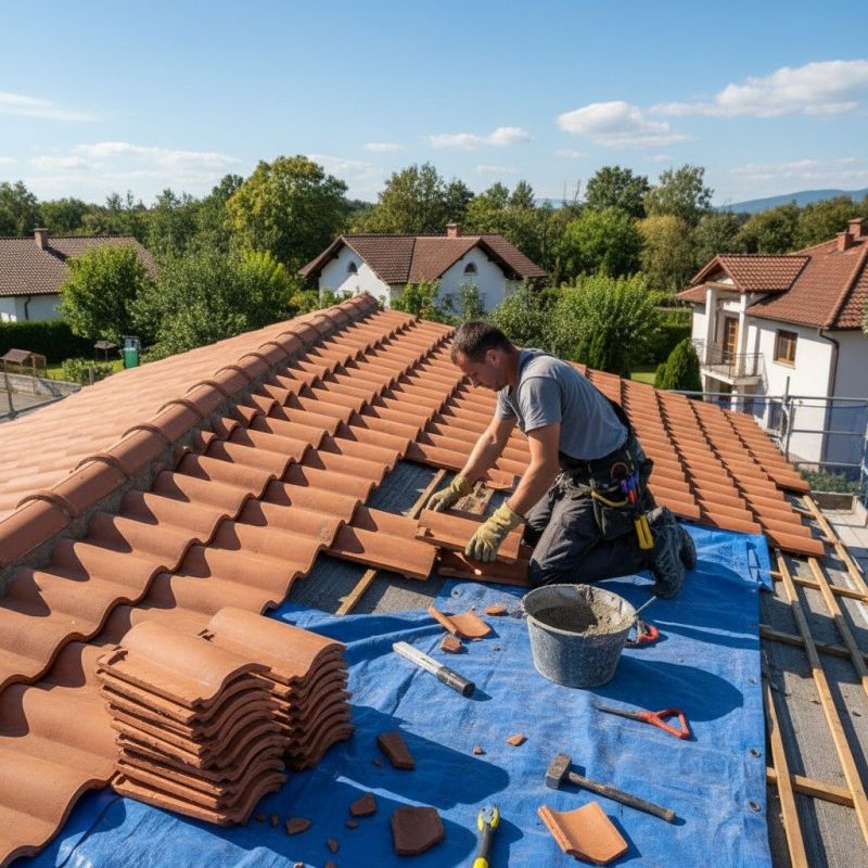Tile Roof Repair in North Wales, PA