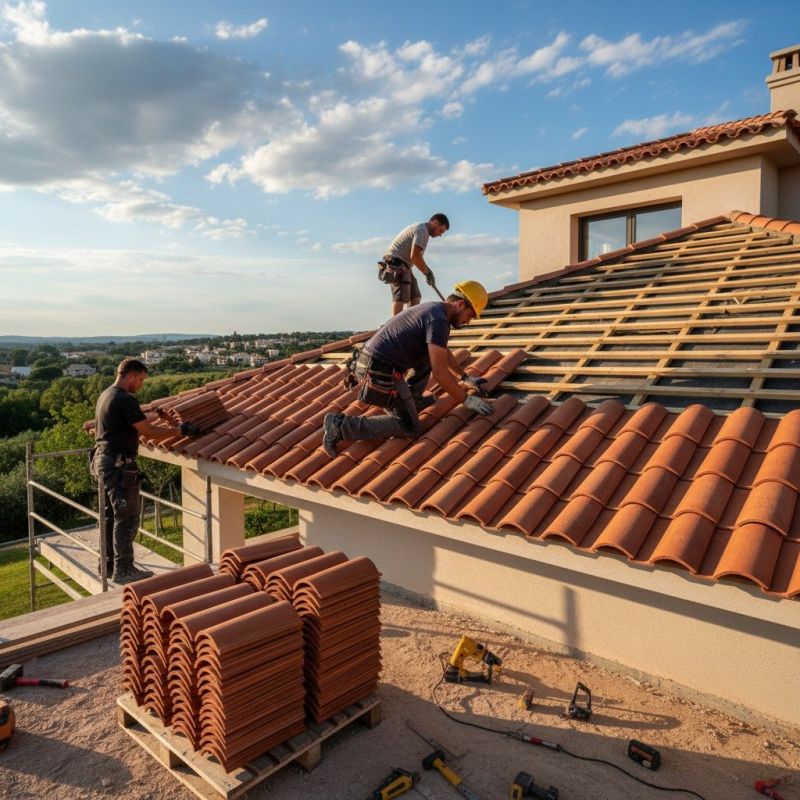 Tile Roof Replacement in Havertown, PA