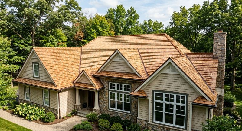 Wood Roofing Installation in Barto, PA