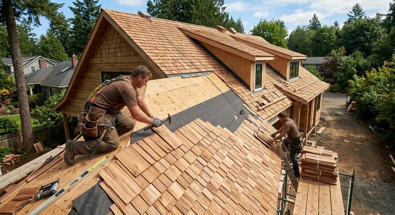 Wood Roofing Installation in Bryn Mawr, PA