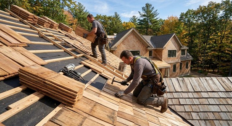 Wood Roofing Installation in Kennett Square, PA