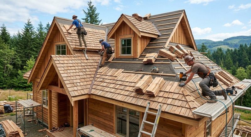 Wood Roofing Installation in New Castle County, DE