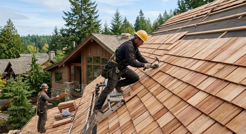Wood Roofing Installation in Newark, DE