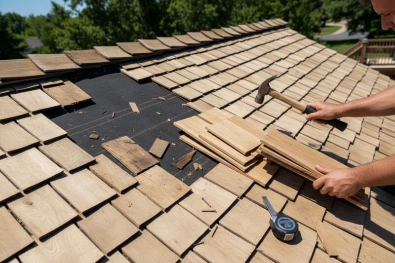 Wood Shake Roof Repair in Berwyn, PA